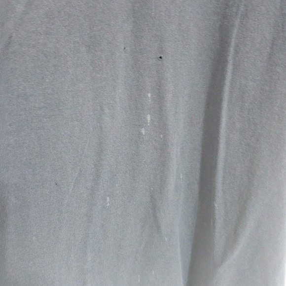 90s NIKE Huge Swoosh Distressed T-Shirt Vintage  XL Navy Blue Thrashed - Picture 3 of 13